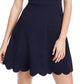 Vestido evasê com corte evasê para jovens Emerald Sundae, azul-claro, tamanho grande