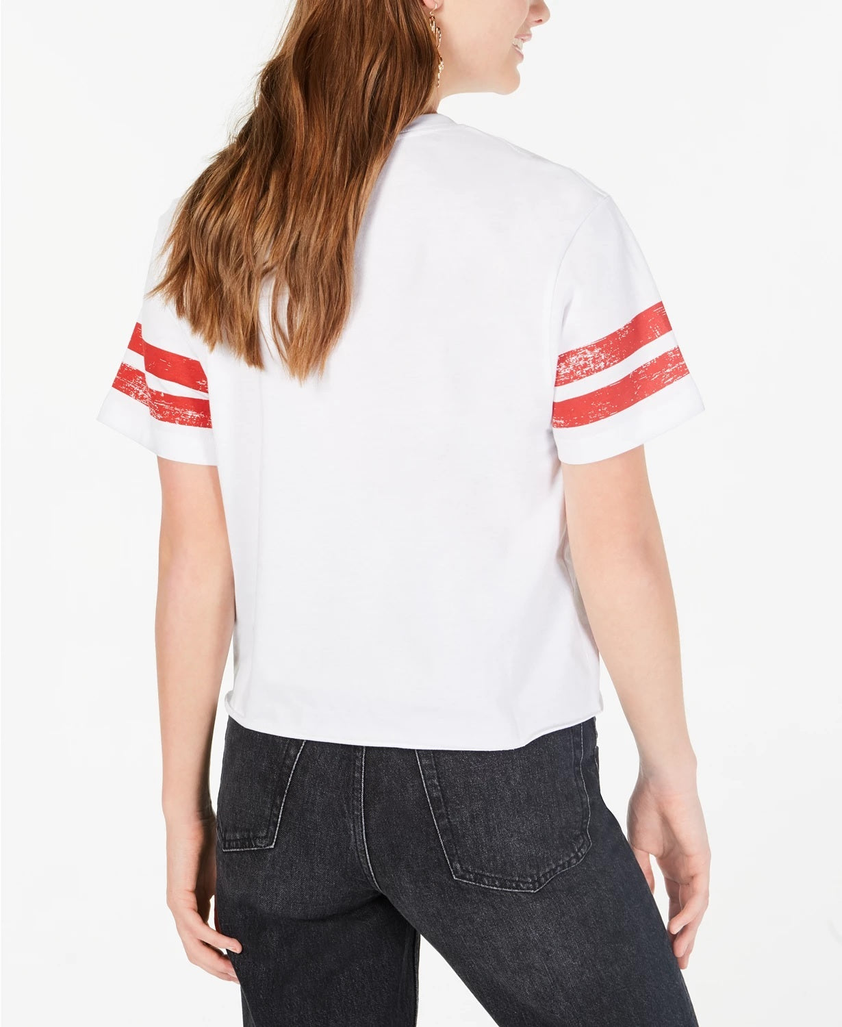 Camiseta Kinda Care Rebellious One Juniors, tamanho X-G, branca