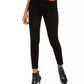 Calça Jeans Rewash Junior's Velvet Leopard Preta Tamanho 3