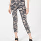 Calça jeans skinny cropped camuflada Rewash Juniors, cinza, tamanho 7