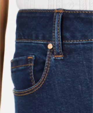 Rewash Junior's High Rise Button Fly Skinny Jeans Blue Size 3