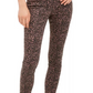 Calça jeans skinny estampada Rewash Juniors, roxa, tamanho 7