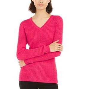 Suéter Tommy Hilfiger Feminino Ivy Cotton Cable Rosa Tamanho Grande
