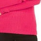 Suéter Tommy Hilfiger Feminino Ivy Cotton Cable Rosa Tamanho Grande