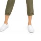Calça Paperbag de cintura alta Indigo Rein Junior's, verde, tamanho grande