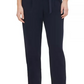 Calça Calvin Klein Feminina D-Ring Belt Azul Tamanho 14