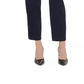 Calça Calvin Klein Feminina D-Ring Belt Azul Tamanho 14