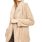 Calvin Klein Jaqueta Cardigan Feminina Chevron Stitch Bege Tamanho Extra Grande