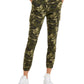 Calça jogger camuflada infantil Almost Famous, verde, tamanho X-S