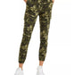 Calça jogger camuflada infantil Almost Famous, verde, tamanho X-S