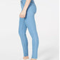 Calça jeans skinny Tinseltown Junior's High Rise Raw Hem, azul-marinho, tamanho 7