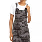 Tinseltown Juniors' Knotted Skirtall Preto Tamanho Médio