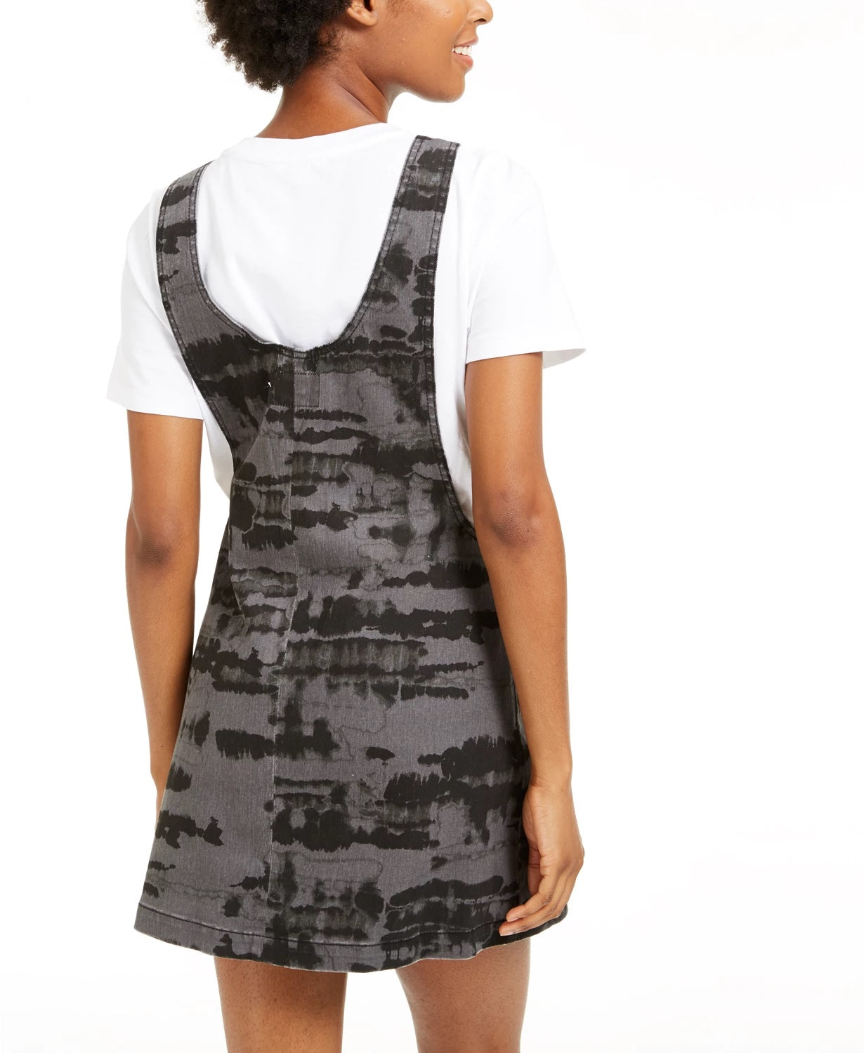 Tinseltown Juniors' Knotted Skirtall Preto Tamanho Médio