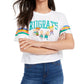 Camiseta estampada Rugrats Juniors Freeze 24-7, branca, tamanho extragrande