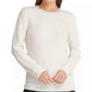 Suéter DKNY Feminino Embelezado Branco Tamanho Grande