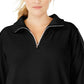 Blusa Calvin Klein Performance Plus Size Feminina com Logo e Zíper, Tamanho 2X