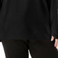 Blusa Calvin Klein Performance Plus Size Feminina com Logo e Zíper, Tamanho 2X