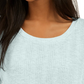 Blusa com cordão para bebês Pink Rose Junior, tamanho P, azul
