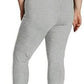 Calça de aquecimento Champion Heritage Warm Up feminina, cinza, tamanho 2X