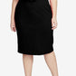 Vestido feminino Marcella com babados e ombros descobertos, tamanho grande, preto, tamanho 20, da Rachel Rachel Roy