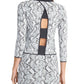Blusa Lindey Feminina Rachel Rachel Roy Cinza Tamanho XX-G