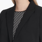 Jaqueta Calvin Klein Scuba Trespassada Feminina Preta Tamanho 6