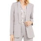 Calvin Klein Parker Twill Blazer Feminino Cinza Tamanho 2