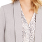 Calvin Klein Parker Twill Blazer Feminino Cinza Tamanho 2