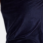 Blusa de veludo cotelê Crave Fame Juniors, azul médio, tamanho grande