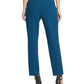 Calça DKNY Essex com cinto e tornozelo feminina, azul, tamanho 6