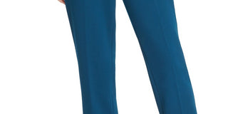 Calça DKNY Essex com cinto e tornozelo feminina, azul, tamanho 6