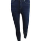 Calça Jegging Vanilla Star Juniors de Cintura Alta Azul Tamanho 0