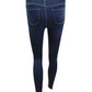 Calça Jegging Vanilla Star Juniors de Cintura Alta Azul Tamanho 0