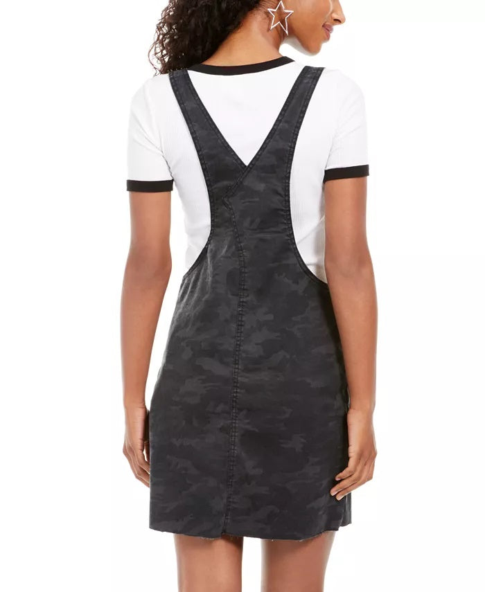 Saia camuflada com bainha crua estampada Vanilla Star Juniors, cinza, tamanho 0