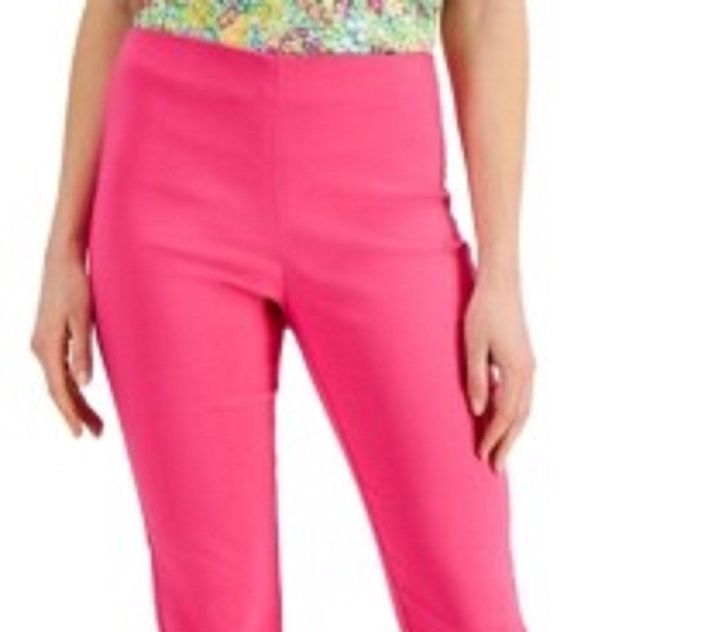 Calça skinny Chelsea Tummy Control feminina Charter Club, rosa escuro, tamanho 12