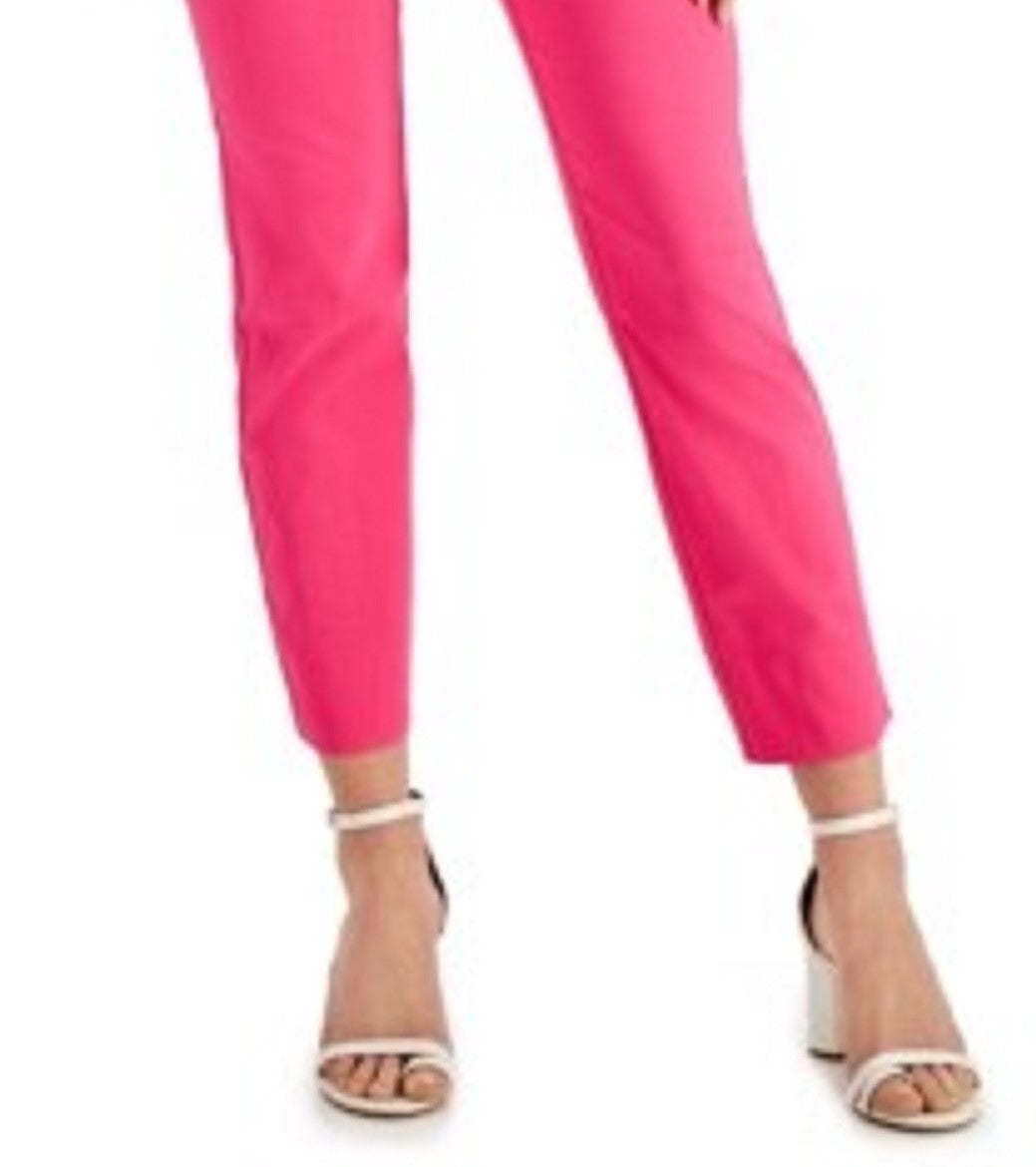 Calça skinny Chelsea Tummy Control feminina Charter Club, rosa escuro, tamanho 12