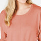 Suéter feminino com amarração frontal Style &amp; Co, tamanho médio, laranja, pequeno