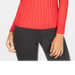Suéter feminino com zíper e manga raglan da INC International Concepts, tamanho X-G, vermelho