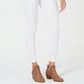 Calças jegging femininas de cintura alta sem costura Style &amp; Co, brancas, tamanho 6