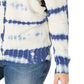 Suéter feminino de algodão tie-dye da INC International Concepts, azul-marinho, tamanho pequeno