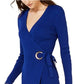 Vestido suéter envelope feminino INC International Concepts, azul marinho, tamanho médio