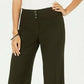 Calça feminina elástica de perna larga estilo &amp; co, verde escuro, tamanho 8