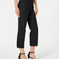 Calça Alfani Feminina Cuffed Hem Ankle Preta Tamanho 6 Petite