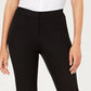 Calça Alfani Feminina Petite Colorblocked Ankle, Preta, Tamanho 4 P