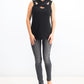 Top feminino com recorte cruzado da INC International Concepts, preto, tamanho extragrande