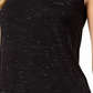 Blusa feminina Maison Jules com decote redondo, bege, cáqui, tamanho pequeno