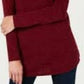 Karen Scott Suéter Texturizado Feminino Vermelho Tamanho Grande
