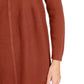 Túnica feminina de malha com pontos mistos Style &amp; Co, laranja escuro, tamanho X-S