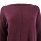 Suéter túnica feminino com costura frontal Style &amp; Co, tamanho médio, roxo, tamanho extrapequeno