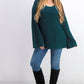 Suéter pulôver feminino estilo boxy knit verde tamanho extragrande